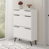 Asta Modern Shoe Cabinet with Drawers - Shoe Cabinet - Decortie -